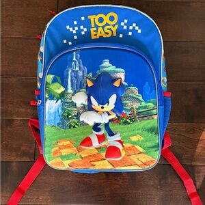 Sonic the Hedgehog Blue Kids Backpack